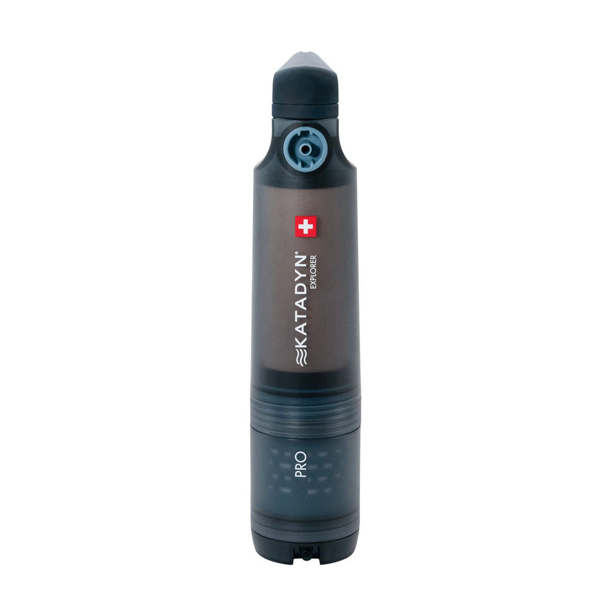 Katadyn Hiker Pro water filter on a white background
