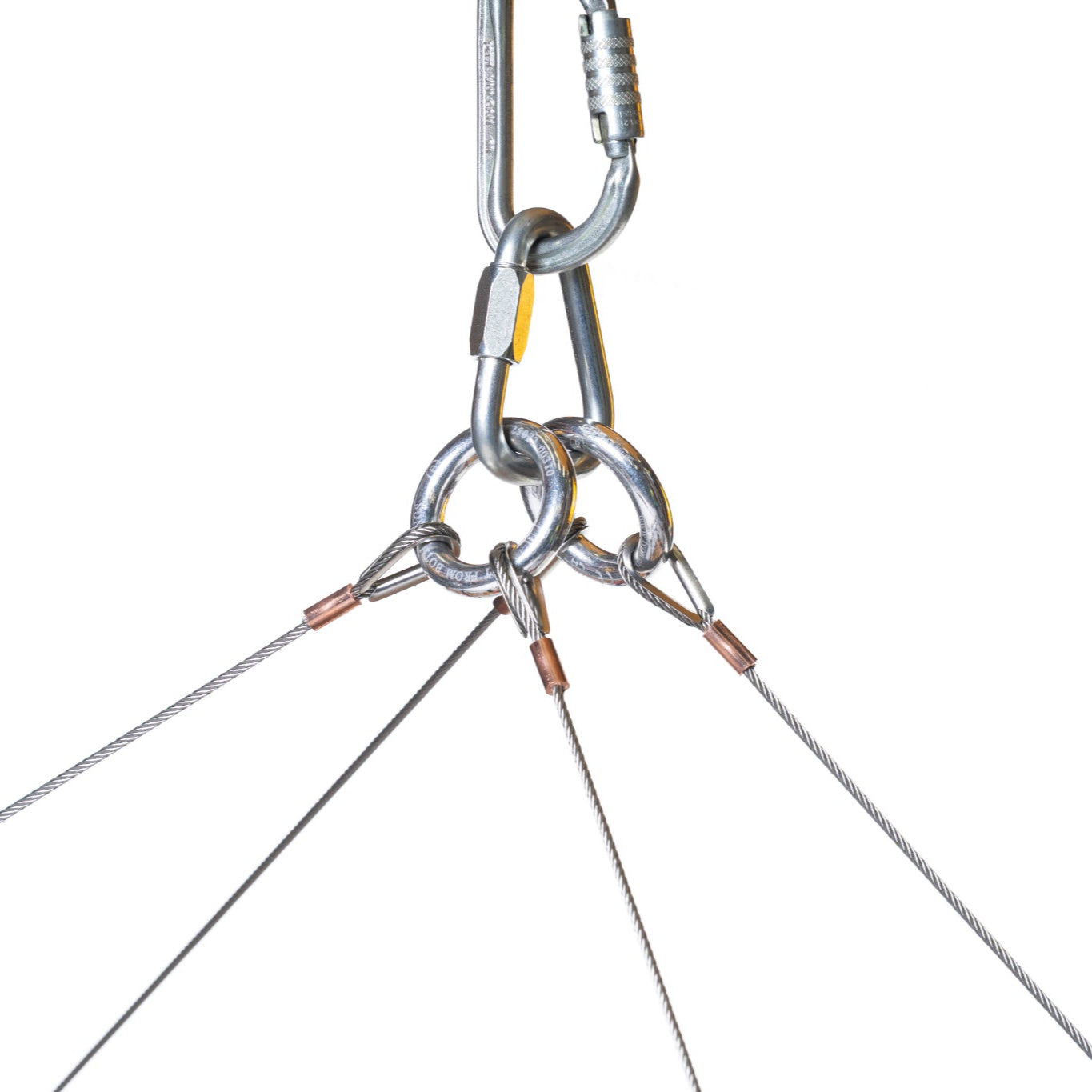 Lyon Wire Lifting Bridle for 4 Point Basket Stretcher