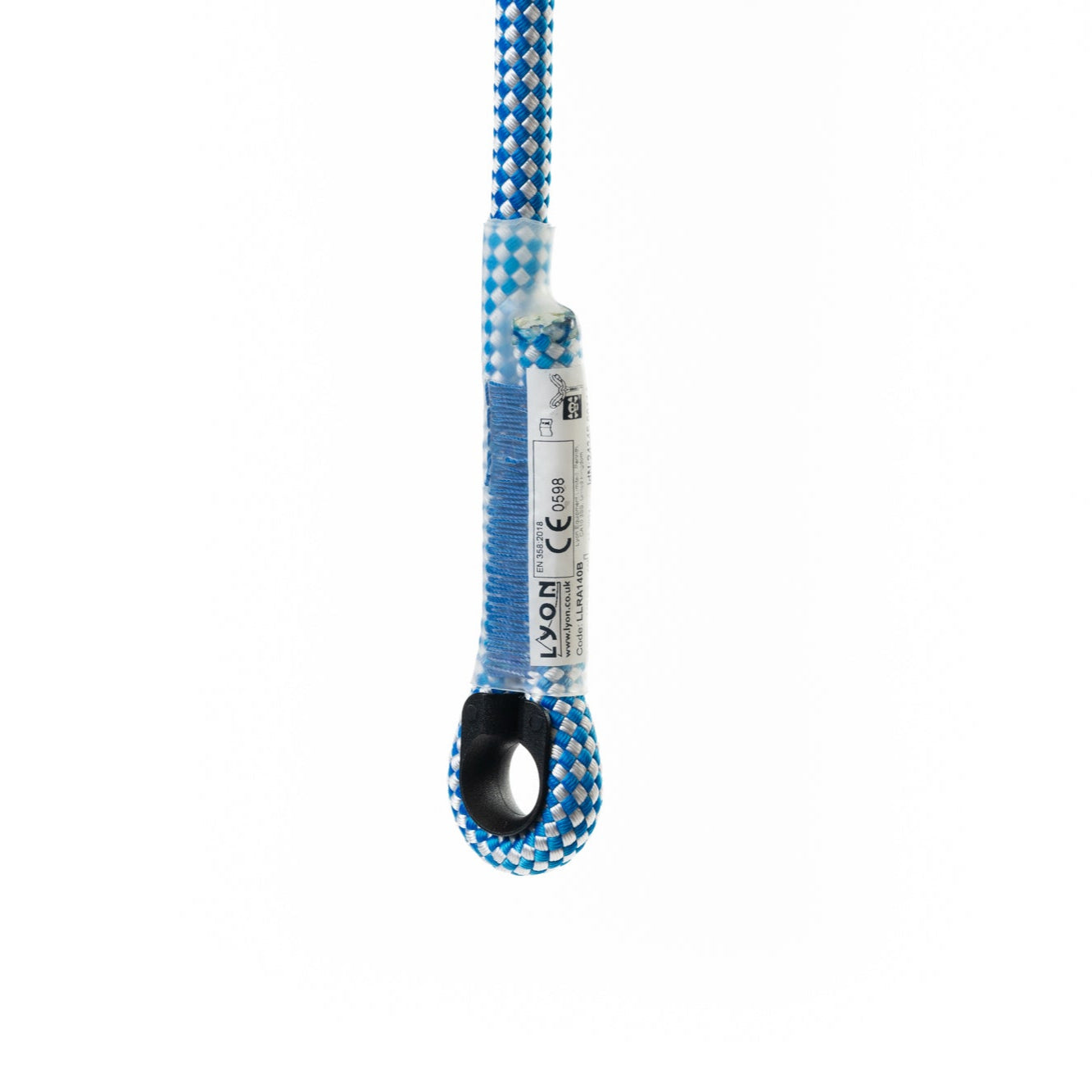 Lyon Adjustable Work Positioning Lanyard 170cm Black