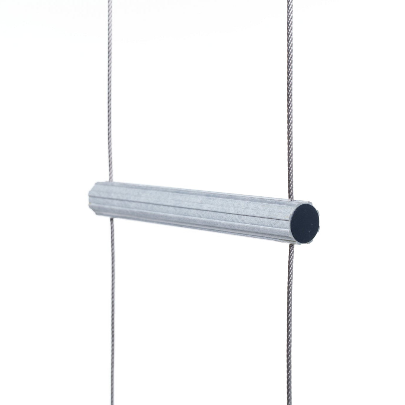 Lyon Wide GRP Rung Ladder 4mm Stainless Steel Wire Side 3