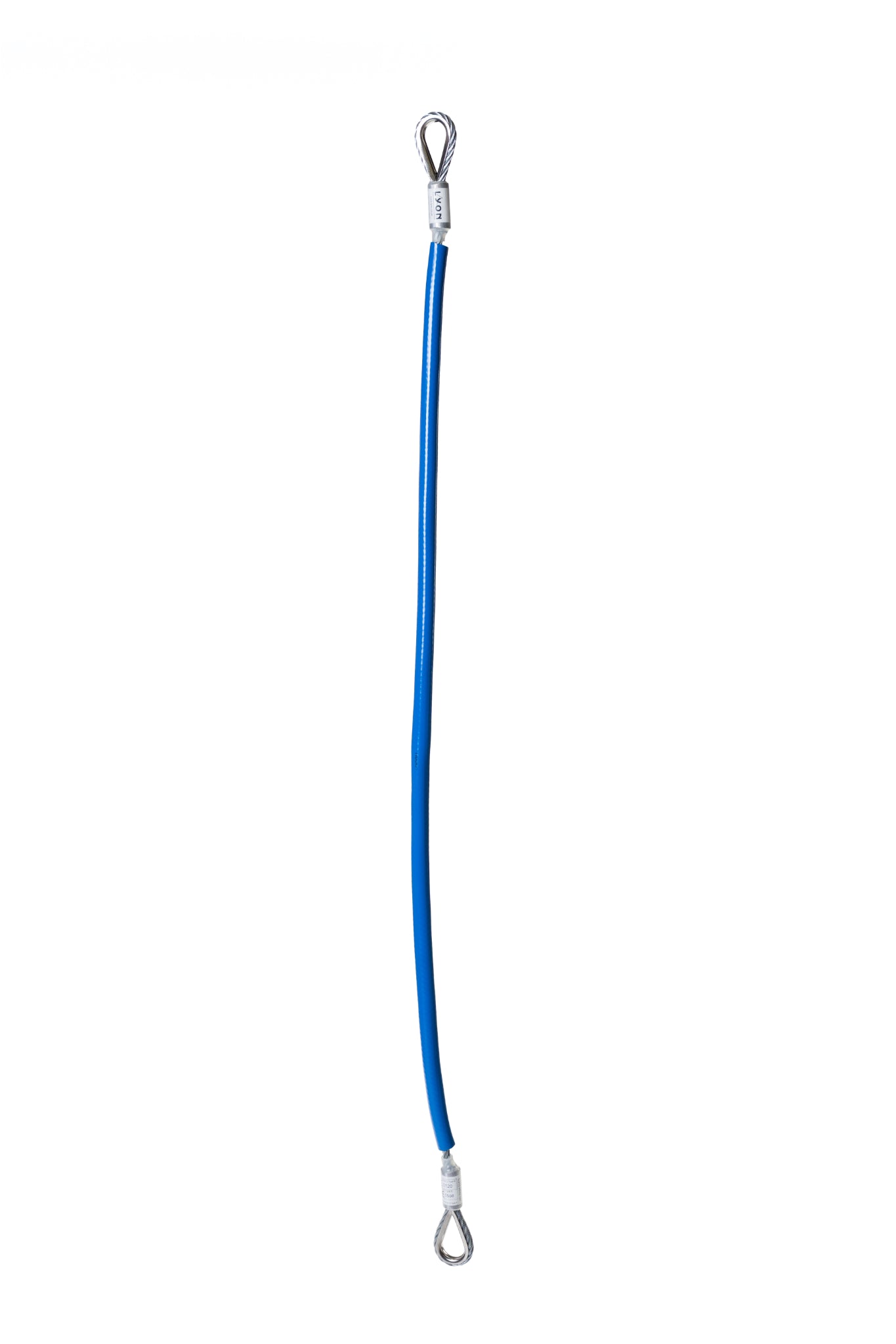 Lyon 7mm Galvanised Steel Anchor Strop 0.5m Blue