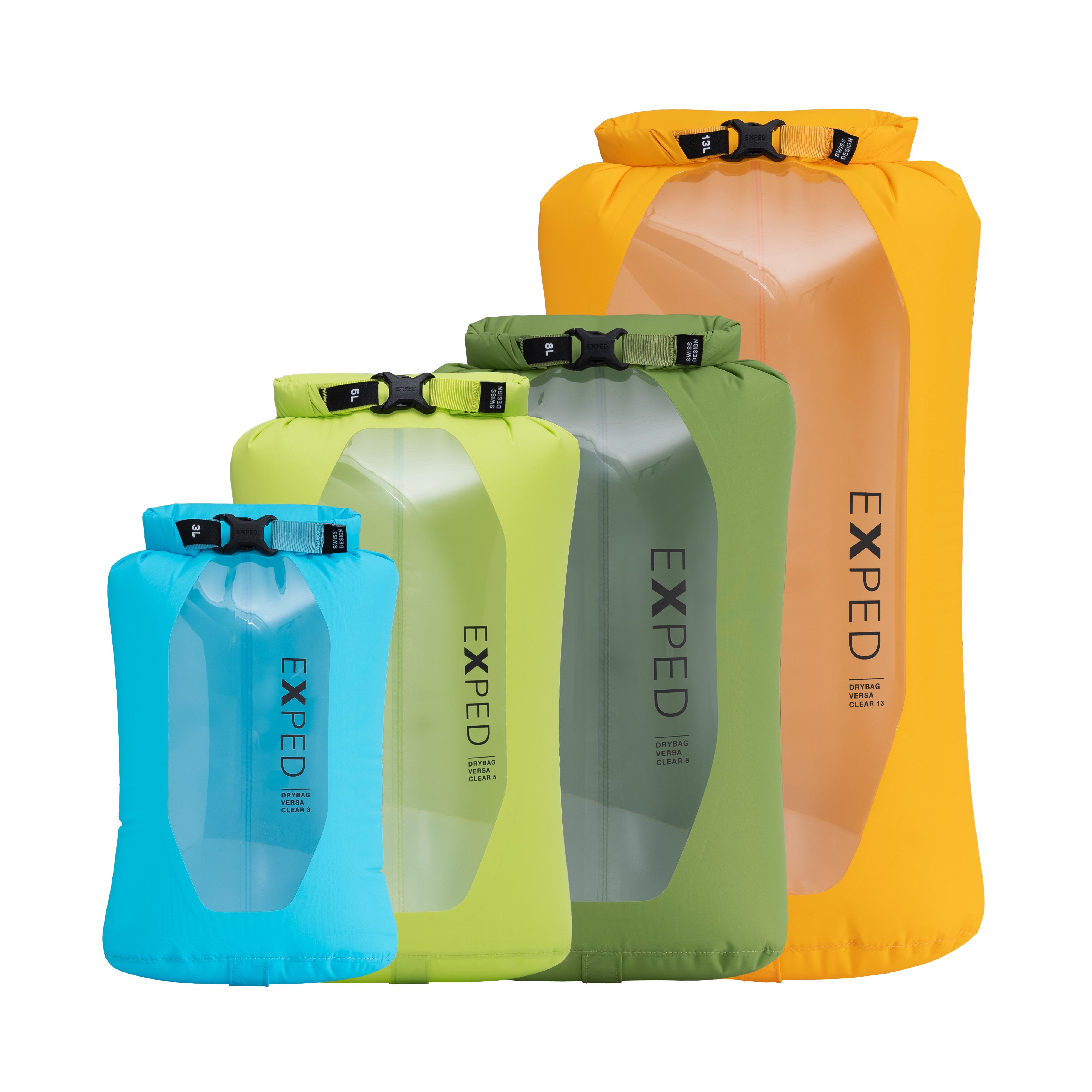 Exped Dry Bag Versa Clear 4 Pack