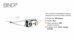 Petzl BINDI Headlamp