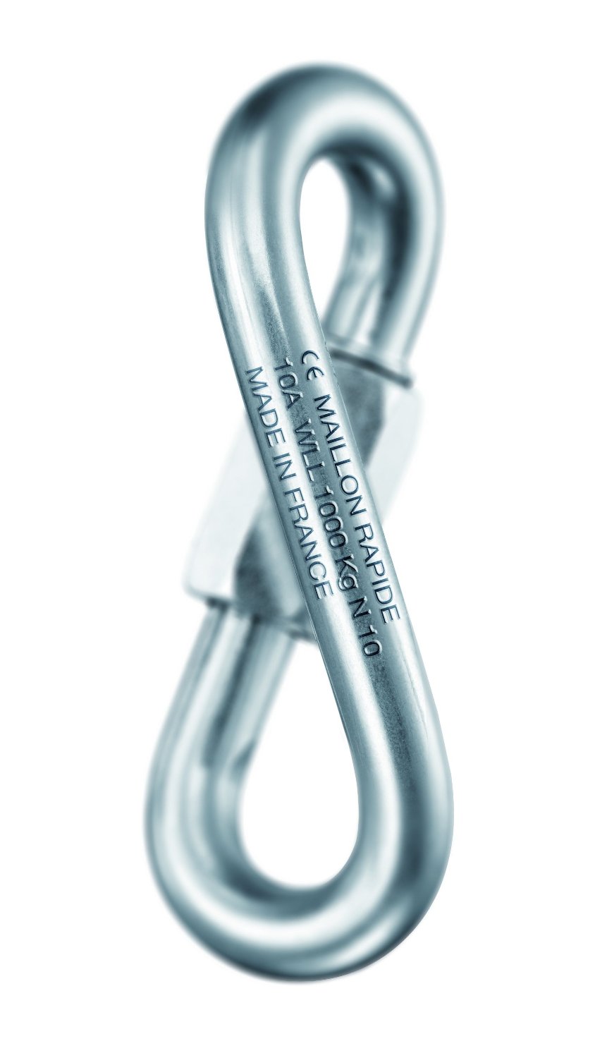 Maillon Twisted Long Opening Galvanised Steel 8mm