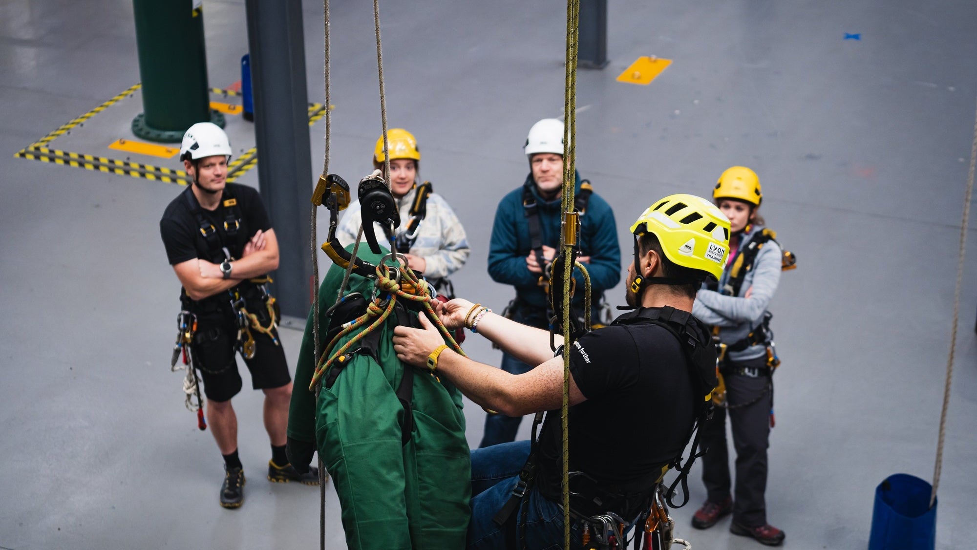 Work at Height Co-Worker Rescue – Lyon Work and Rescue