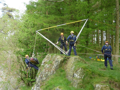 Petzl Larkin Frame in use