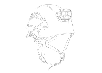 Petzl SLOT ADAPT Headlamp Mount