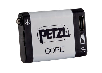 Petzl Core battery pack on a white background