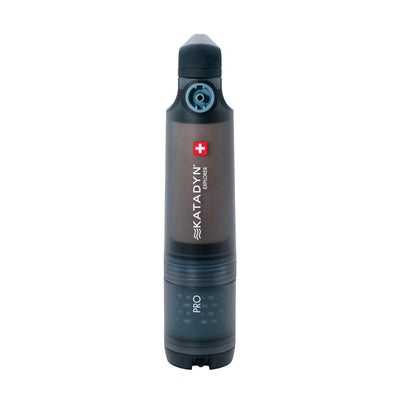 Katadyn Hiker Pro water filter on a white background