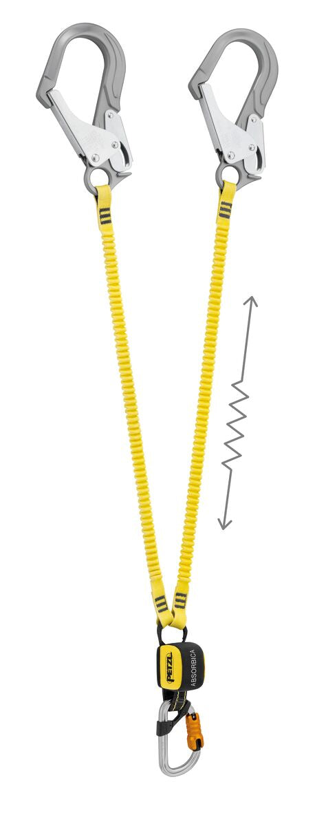 Petzl ABSORBICA-Y MGO FLEX Lanyard 150cm Int Version