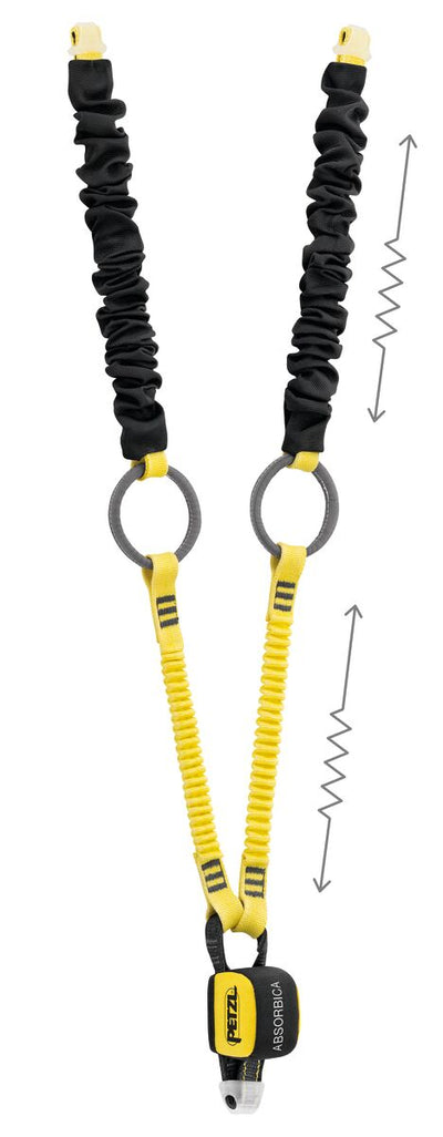 Petzl ABSORBICA-Y TIE-BACK Lanyard 150cm