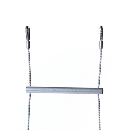 Lyon Wide Plain Rung Ladder Swaged Eye Fittings 3
