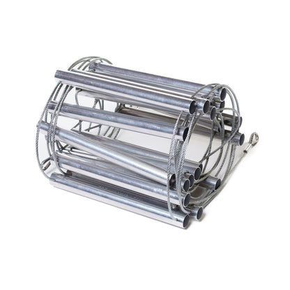 Lyon Wide Plain Rung Ladder Swaged Eye Fittings 1
