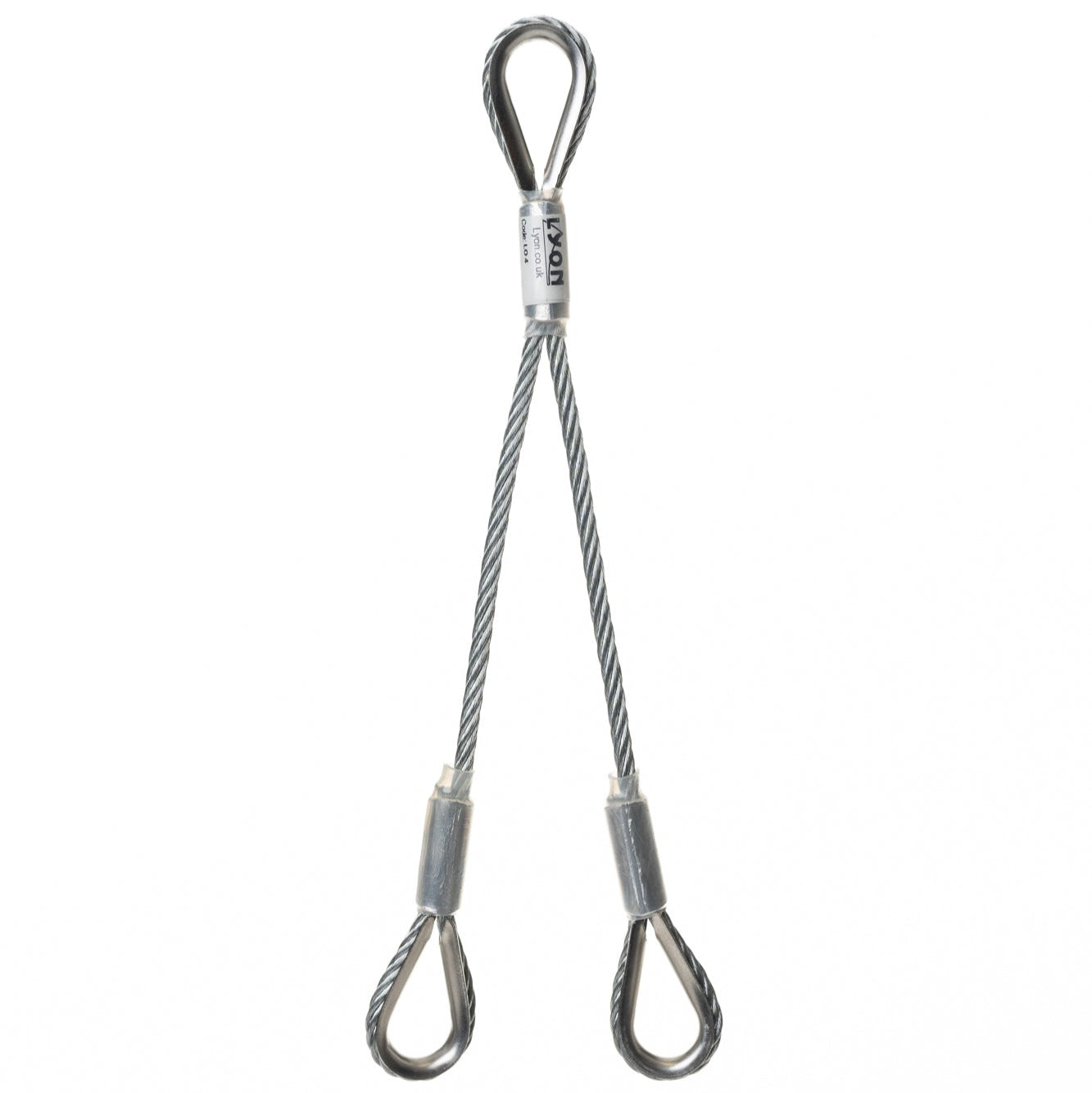 Lyon Ladder Spreader Eyelet Ends Galvanised Steel 1