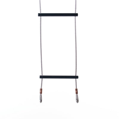 Lyon Compact Ladder Stainless Steel Black Rung Swaged Eye Fittings 10