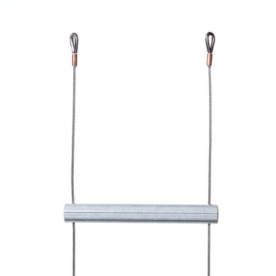 Lyon Wide GRP Rung Ladder 4mm Stainless Steel Wire Side 2