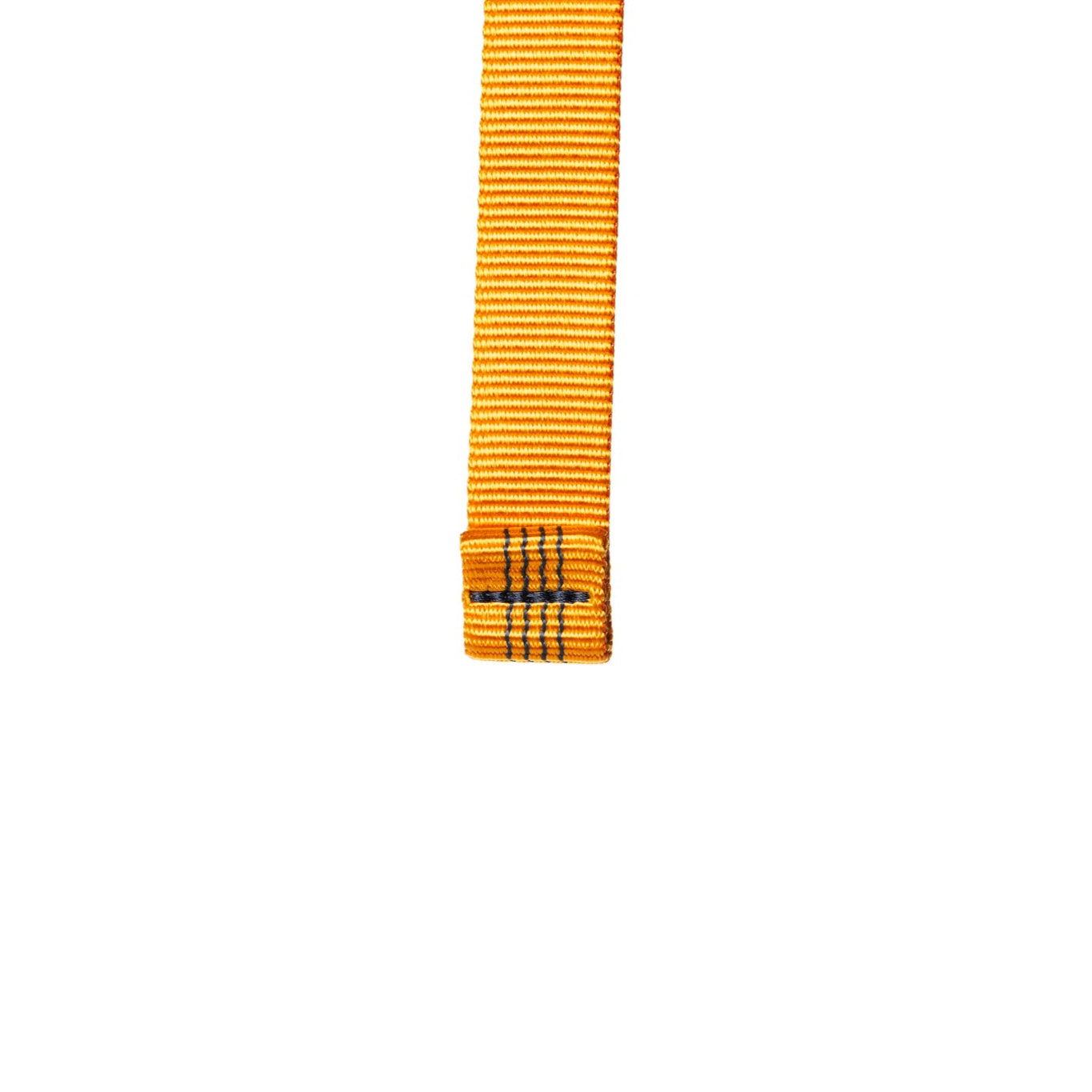 Yellow ribbon with a black checkered pattern on a white background