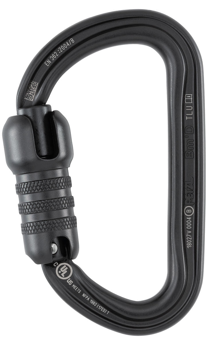 Petzl Bm'D Triact-Lock Carabiner Black