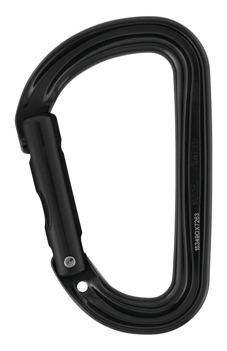 Petzl Sm'D Snap-Gate Carabiner Black