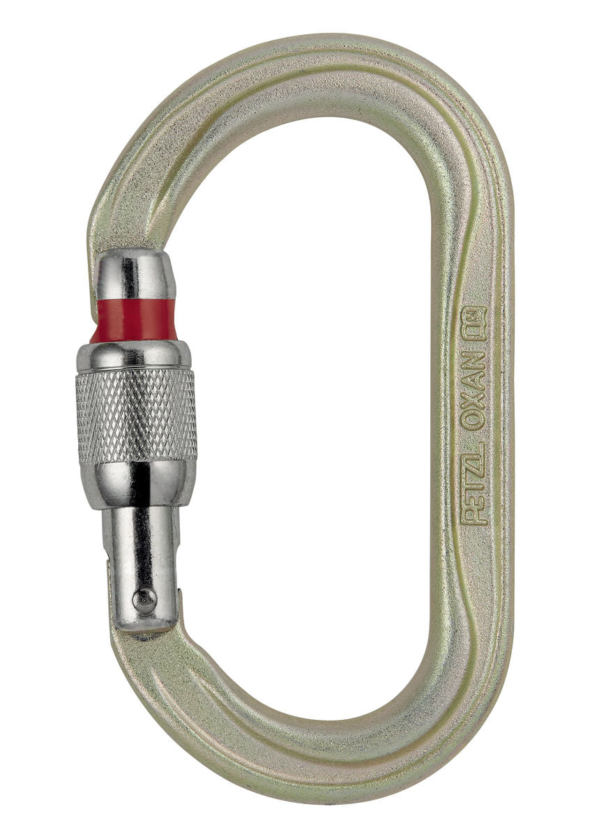 Petzl OXAN Screw-Lock Steel Carabiner