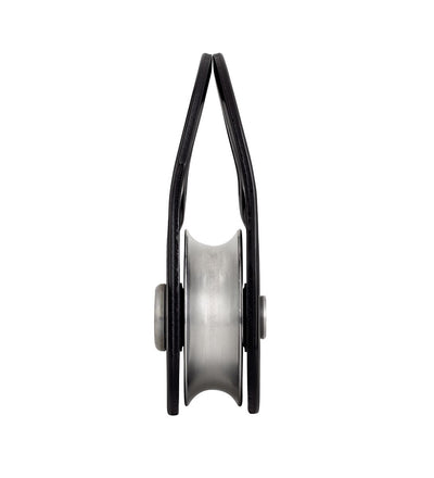 Fishing reel spool on a white background
