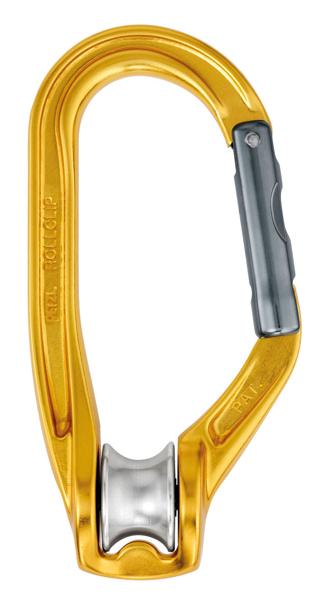 Petzl ROLLCLIP A Snap-Gate Pulley Carabiner