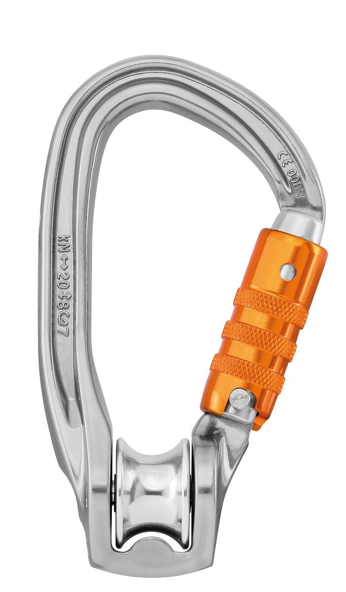 Petzl ROLLCLIP Z Triact-Lock Pulley Carabiner