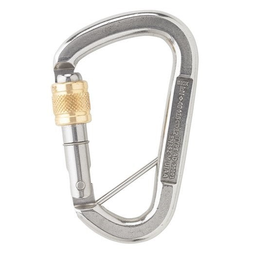 Austrialpin Screw Gate Carabiner with Captive Bar