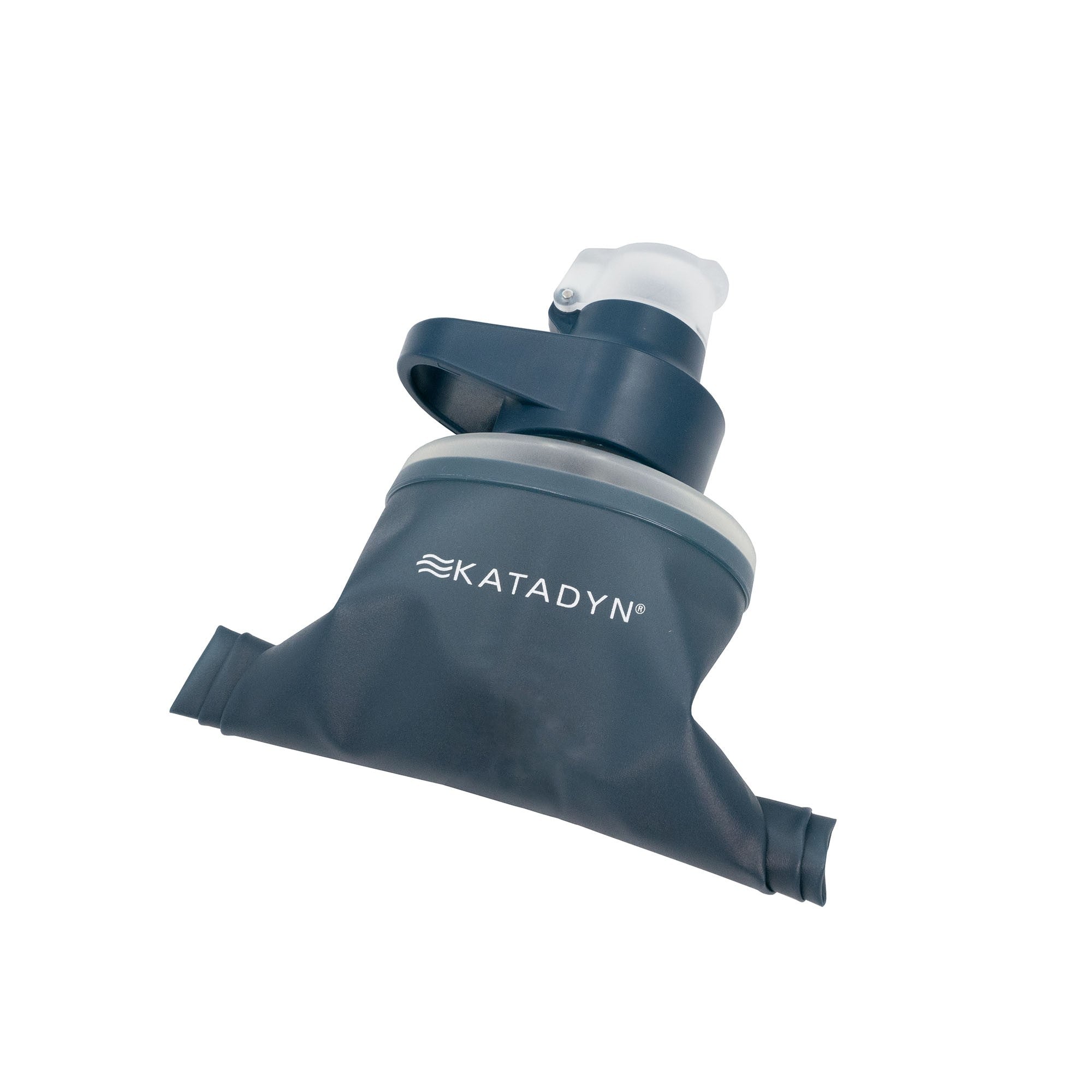 Katadyn water filtration system on a white background