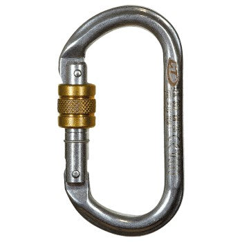 Climbing Tech Oval Screwgate Stainless Steel Carabiner