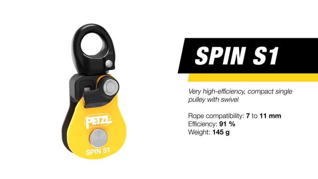 Petzl SPIN S1 Pulley Black