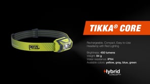 Petzl TIKKA CORE Headlamp