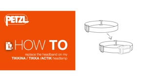 Petzl Tikkina, Tikka and Actik Headlamp Headband
