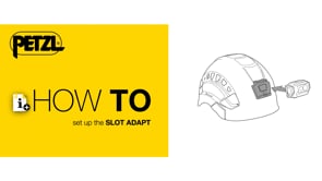 Petzl SLOT ADAPT Headlamp Mount