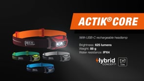 Petzl ACTIK CORE Headlamp 2025