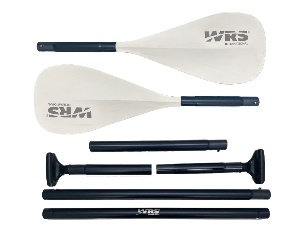 Paddle with WRS branding on a white background